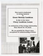 2010 Emails on Cloey Lankton's Book
