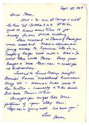 1989 Letters to Greer Lankton from Bill and Lynn Lankton