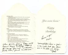 1985 - 1996 Correspondence to Greer Lankton
