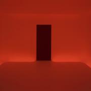 slide IRC.2012.03426 (old number: TUR.J-BR02) showing James Turrell's installation, Big Red, at the Mattress Factory, 2002.