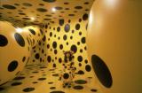 slide IRC.2012.03266 (old number: KUS.Y-D007) showing Yayoi Kusama's installation, Dots Obsession, at the Mattress Factory, 1996.
