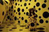 slide IRC.2012.03272 (old number: KUS.Y-D013) showing Yayoi Kusama's installation, Dots Obsession, at the Mattress Factory, 1996.