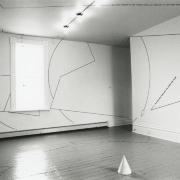 Photograph Depicting Paul Glabicky, <em>This Is/Just That</em>, 1990 at the Mattress Factory