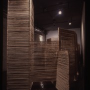 slide IRC.2012.01820 (old number: MAY.E-U001) showing Edward Mayer's untitled installation at the Mattress Factory, 1985.