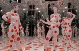 slide IRC.2012.03373 (old number: KUS.Y-R004) showing Yayoi Kusama's permanent installation, Repetitive Vision, at the Mattress Factory, 1996.