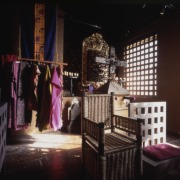 slide IRC.2012.03674 (old number: TRA.M-C004) showing Michael Tracy's installation, Chapel: In the Mexican War Streets, at the Mattress Factory, 1993.