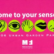2006 Urban Garden Party Invite