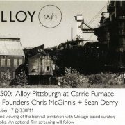 Factory 500: Alloy Pittsburgh at Carrie Furnace Postcard