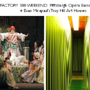 Factory 500: Pittsburgh Opera + Troy Hill Art Houses Postcard