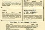 May 1981 at the Mattress Factory